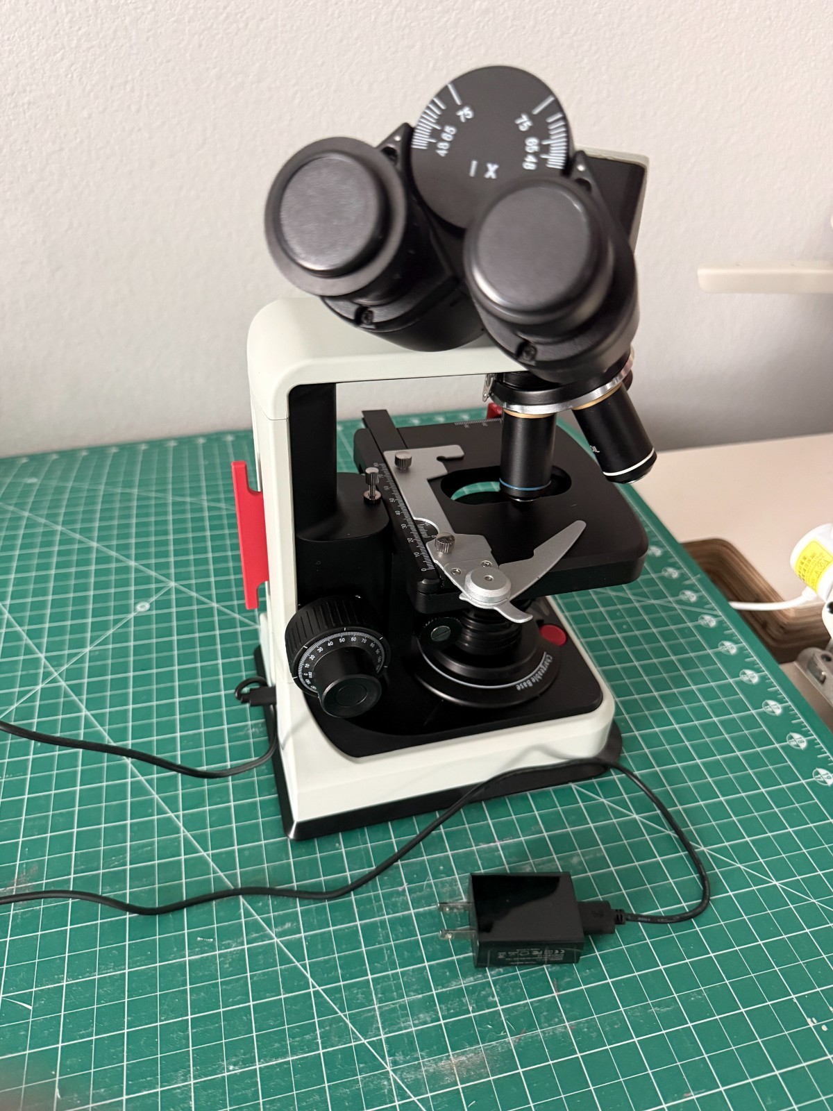Herwicm 40X-2500X Microscope Laboratory Binocular microscope