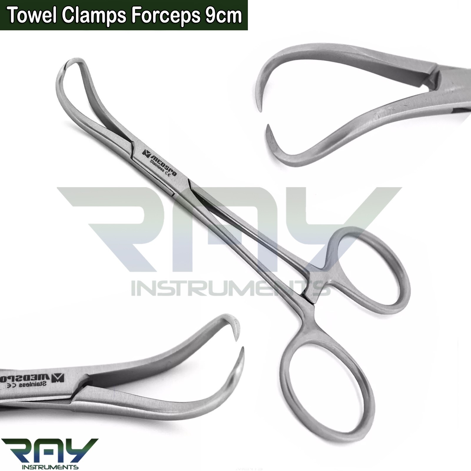 Veterinary Feline Spay Surgical Instruments Kit Scissor Forceps Tweezers
