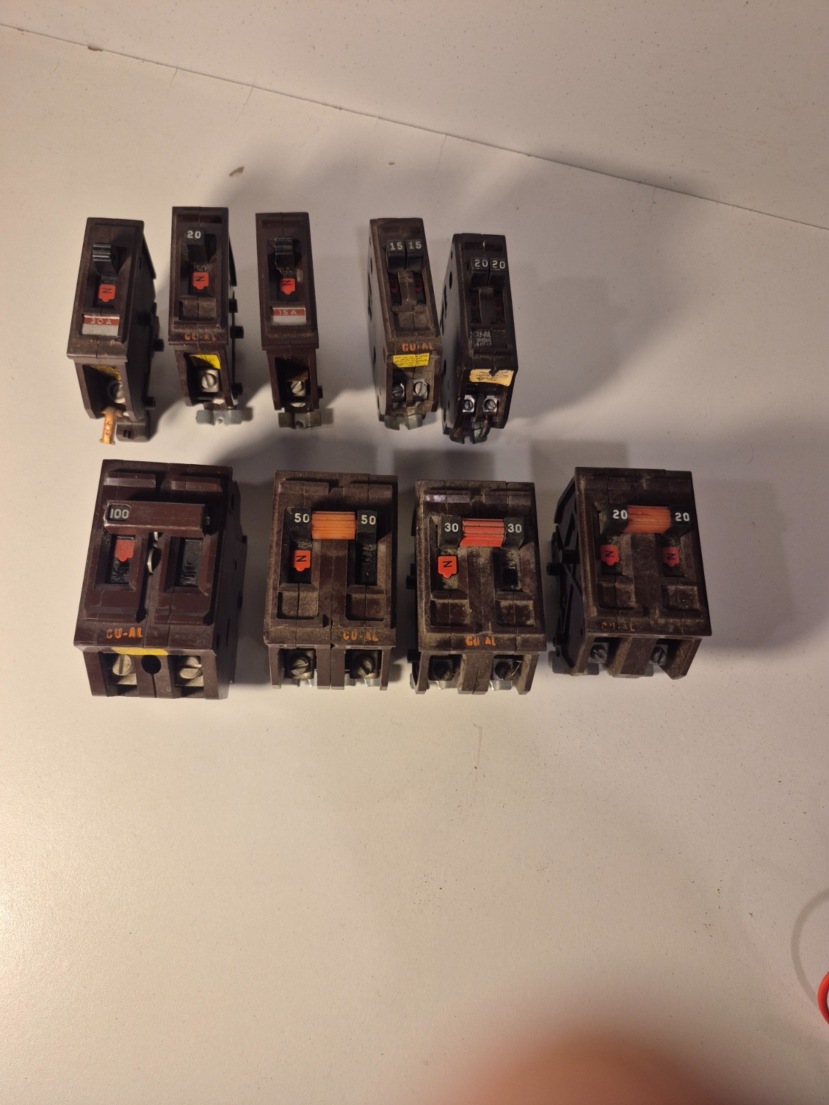 Wadsworth Circuit Breaker Single & Double Pole 15A 20A 30A 50A 100A Tested