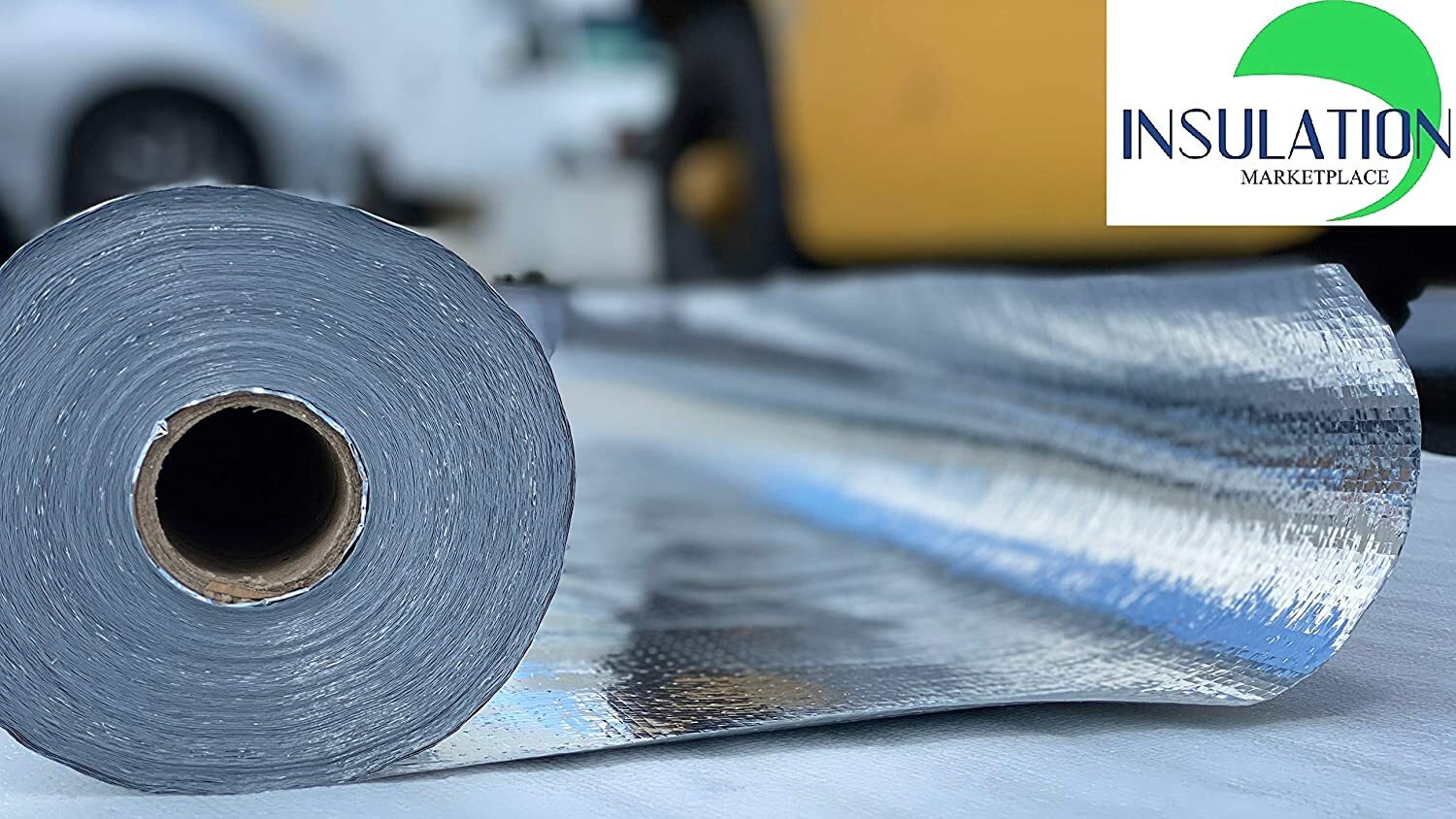SmartFOIL- 4ft x 125ft Radiant Barrier 500 sq ft roll – PERFORATED – Aluminium