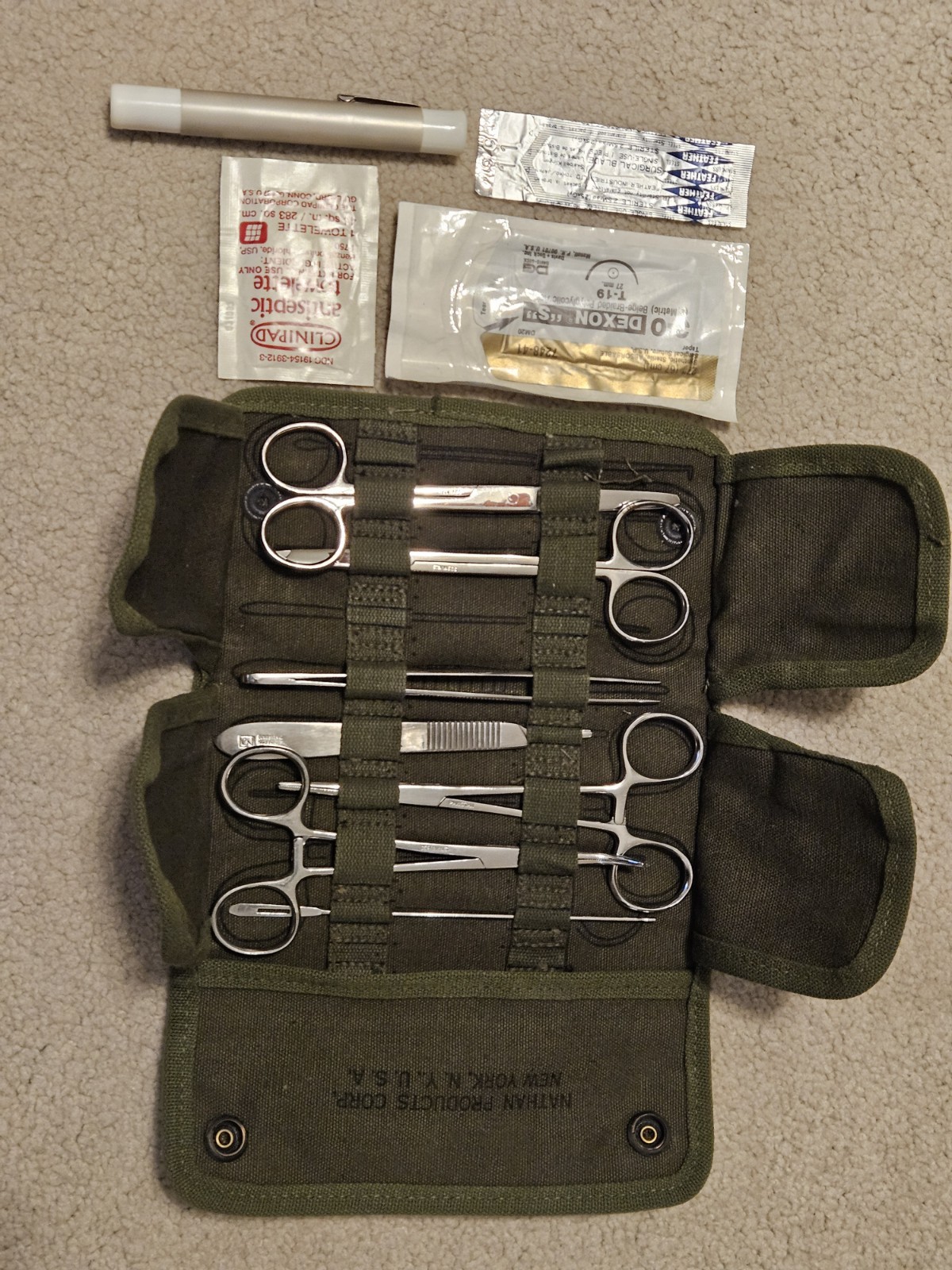 Surgical Instrument Kit Minor Surgery USGI