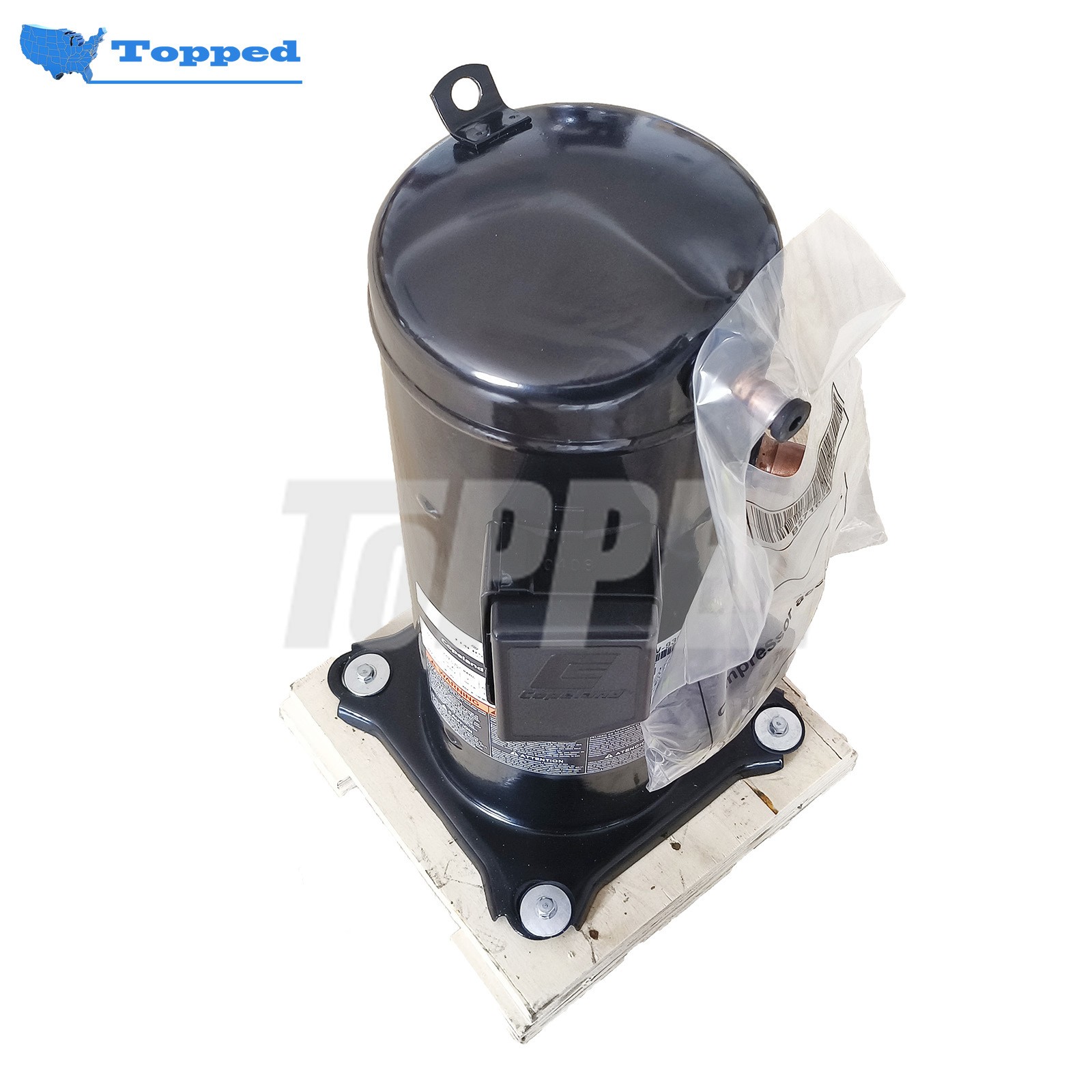 Brand New Scroll Compressor ZR57K3E-PFV-930 for Emerson Copeland 208-230V 1PH