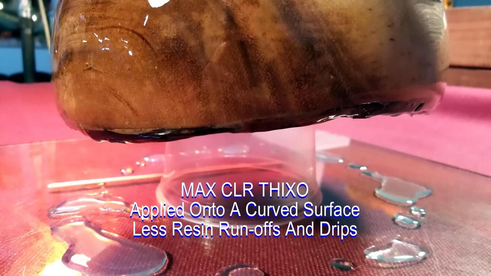 MAX CLR THIXO Clear Food Safe Coating -Less Runs & Drips 4 Vertical Application
