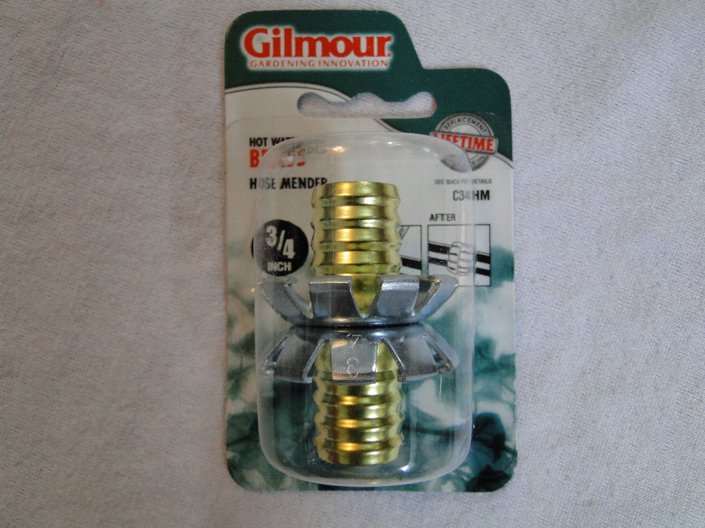 GARDEN HOSE Repair Hose Mender, FOR 3/4″ I.D. Hose