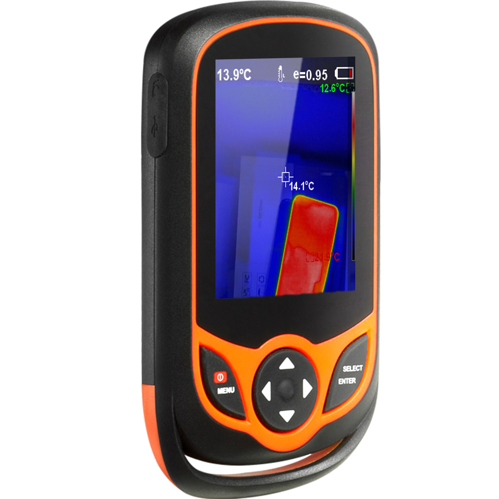 VEVOR Thermal Imaging Camera 256×192 IR Resolution Pocket Thermal Imager & WiFi