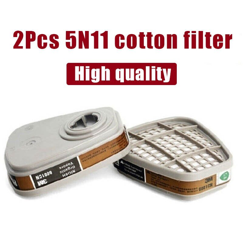Full/Half Face Gas Mask Respirator Set For Painting Spraying Safety Facepiece US