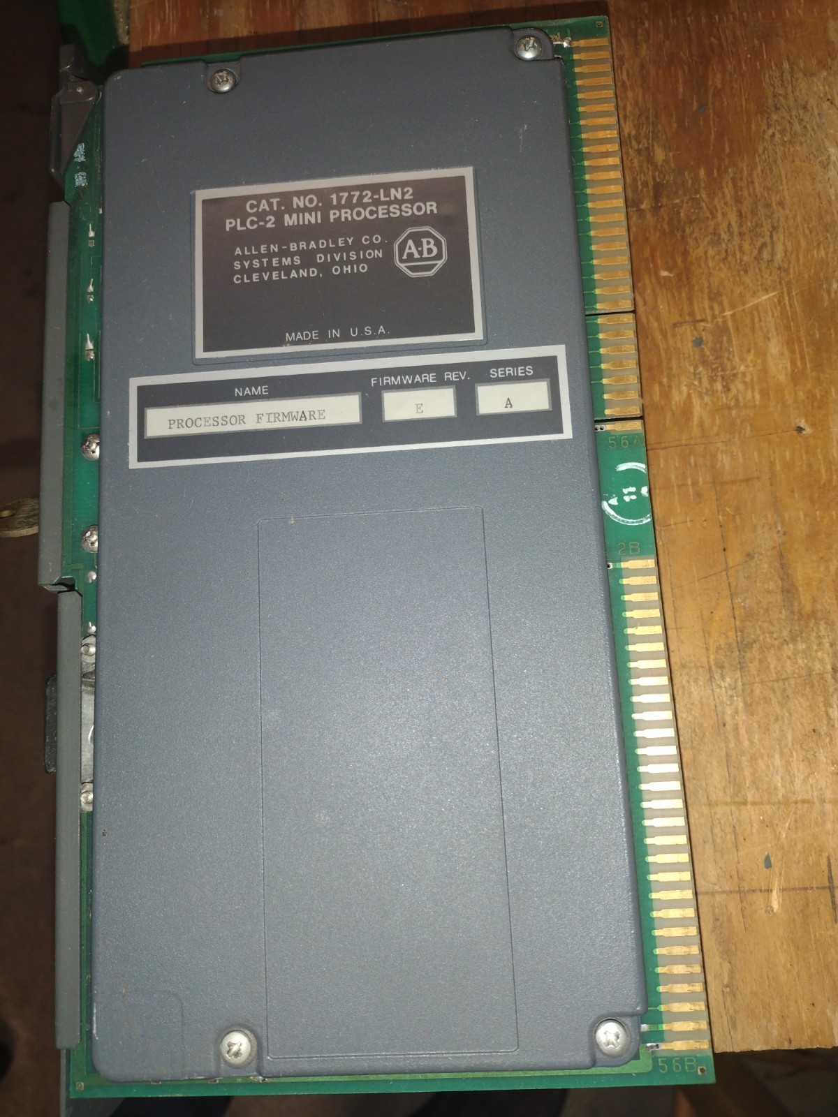 1772-LN2 Allen Bradley PLC-2 Mini Processor FREE SHIPPING!