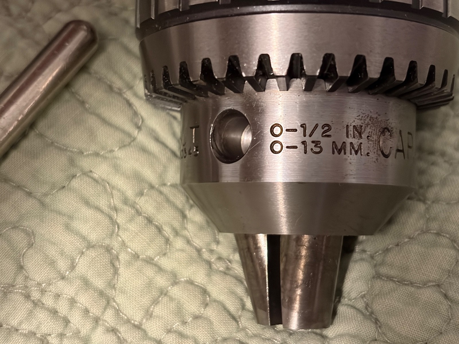 JACOBS 14N 3JT Heavy Duty BB Super Chuck 0-1/2 (0-13mm) x 1″ Shank & Key Plus