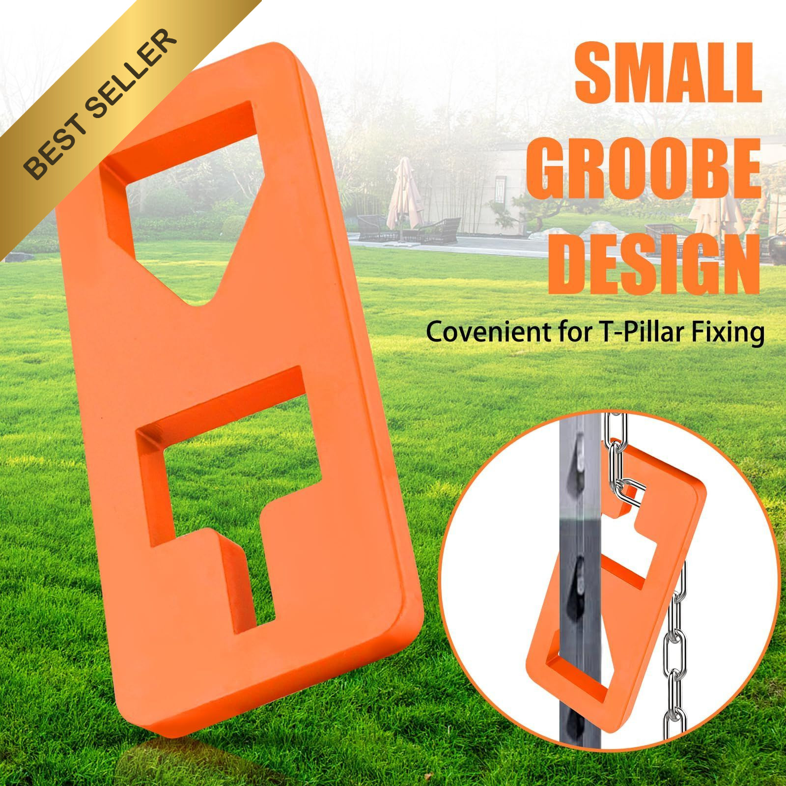 Heavy Duty T Post Puller Fence Remover Tool Carbon Steel Farm Tractor Equipment