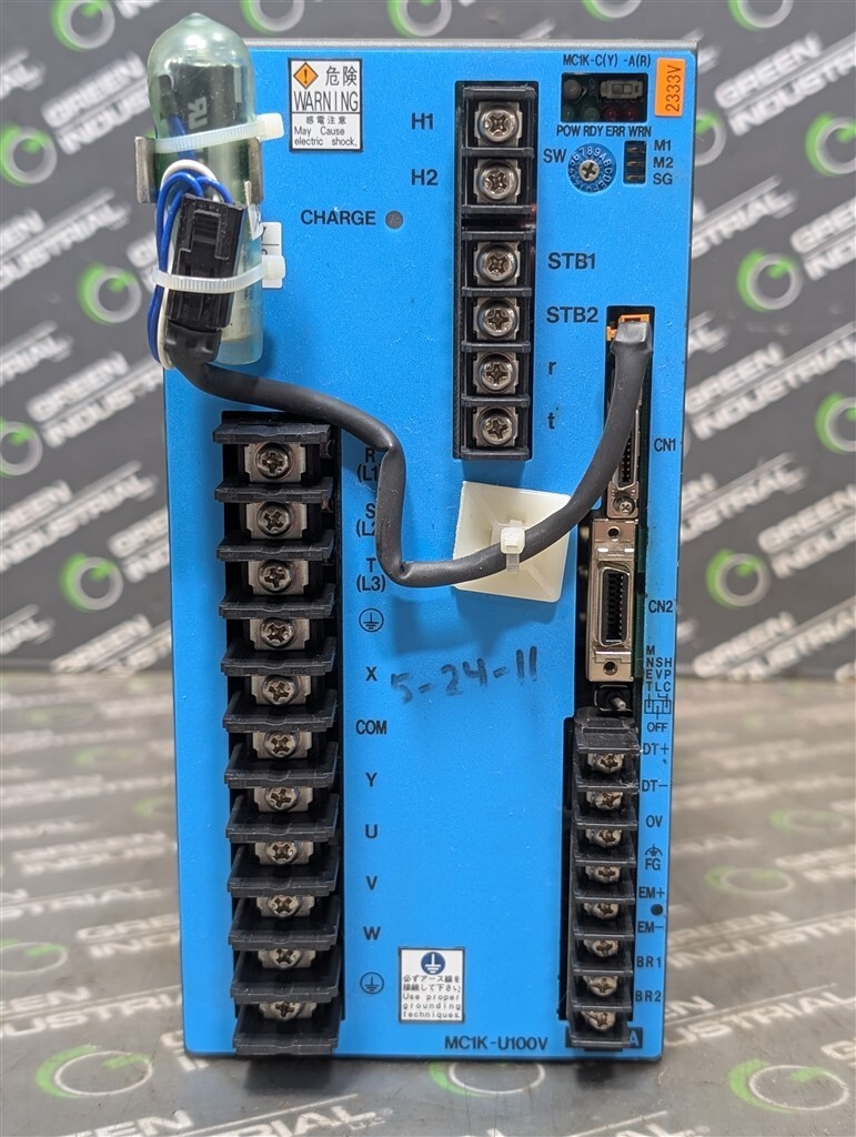USED Toyoda MC1K-U100V Motion Controller Servo Amplifier PY1A100N0XXXC00