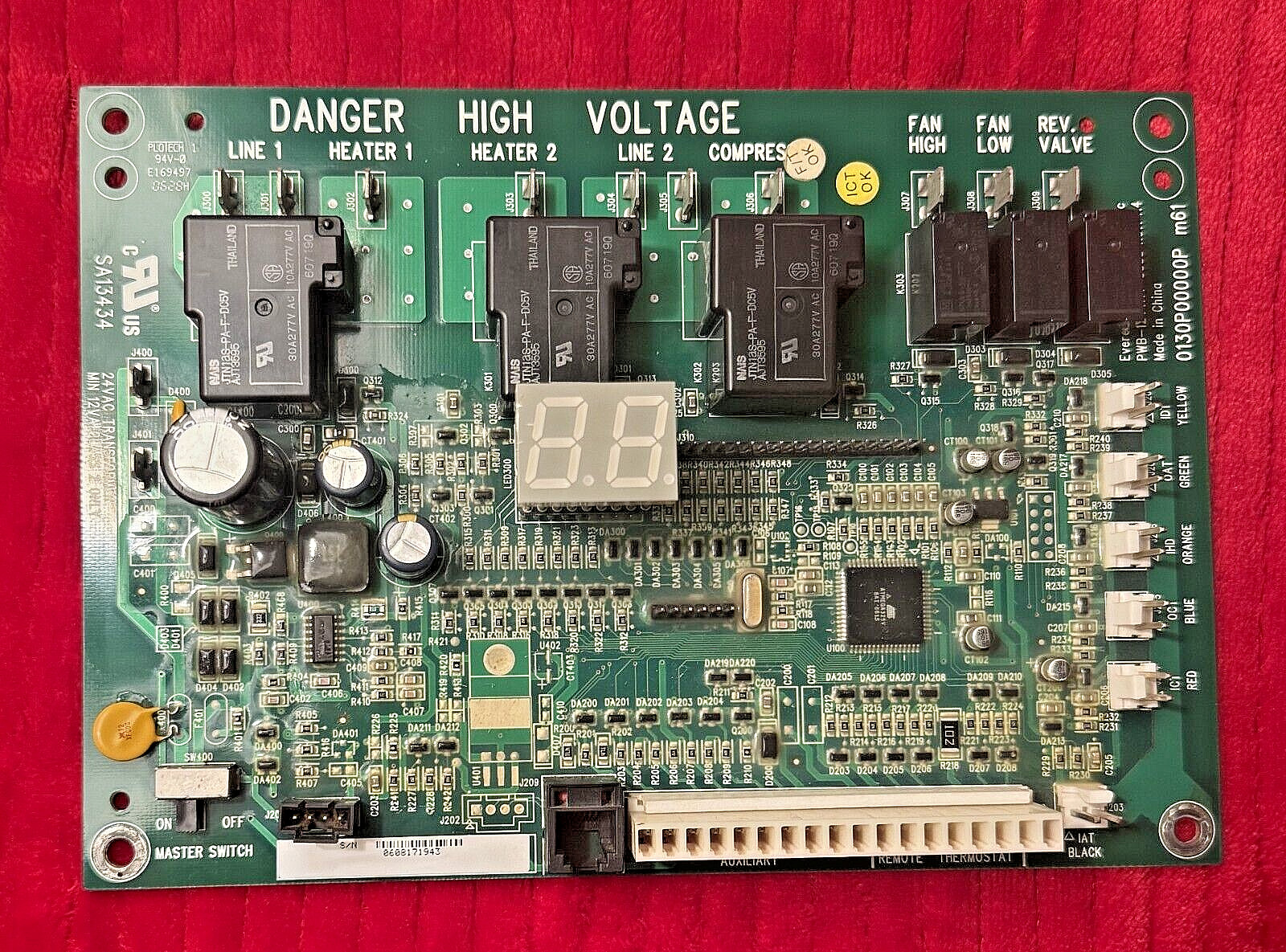 PWB-1244A4-0000 – AMANA – REV. A4 – GOODMAN -PTAC – Control Circuit Board