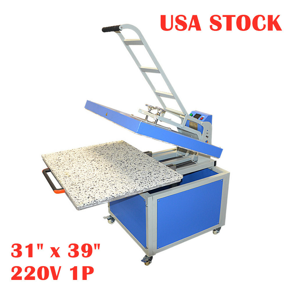 31in x 39in Large Format Manual Operation Hand Force Textile Thermo Transfer