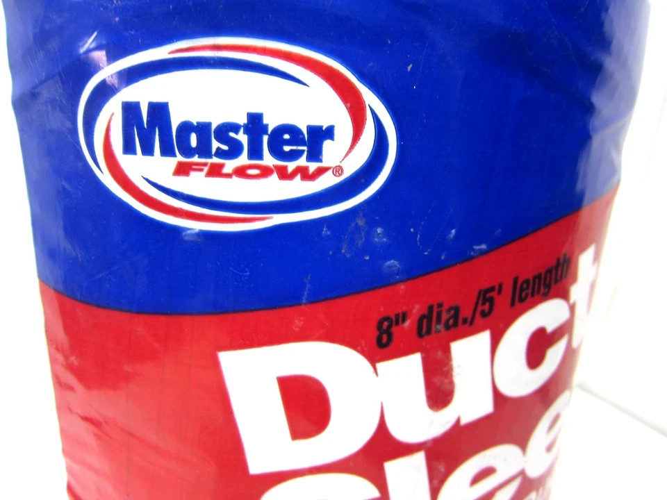 Master Flow 8 In. x 5 ft. R-6 Ductwork Insulation Sleeve R8 – Free Shipping