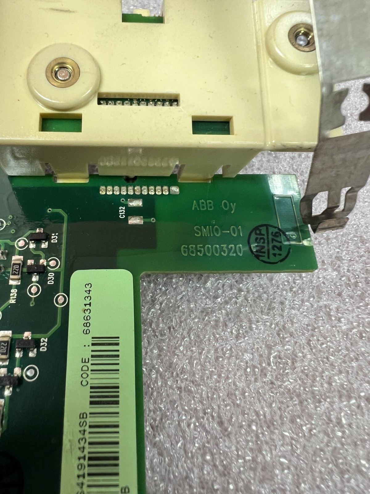 ABB SMIO-01C ACS550 Control Board 68500320 G