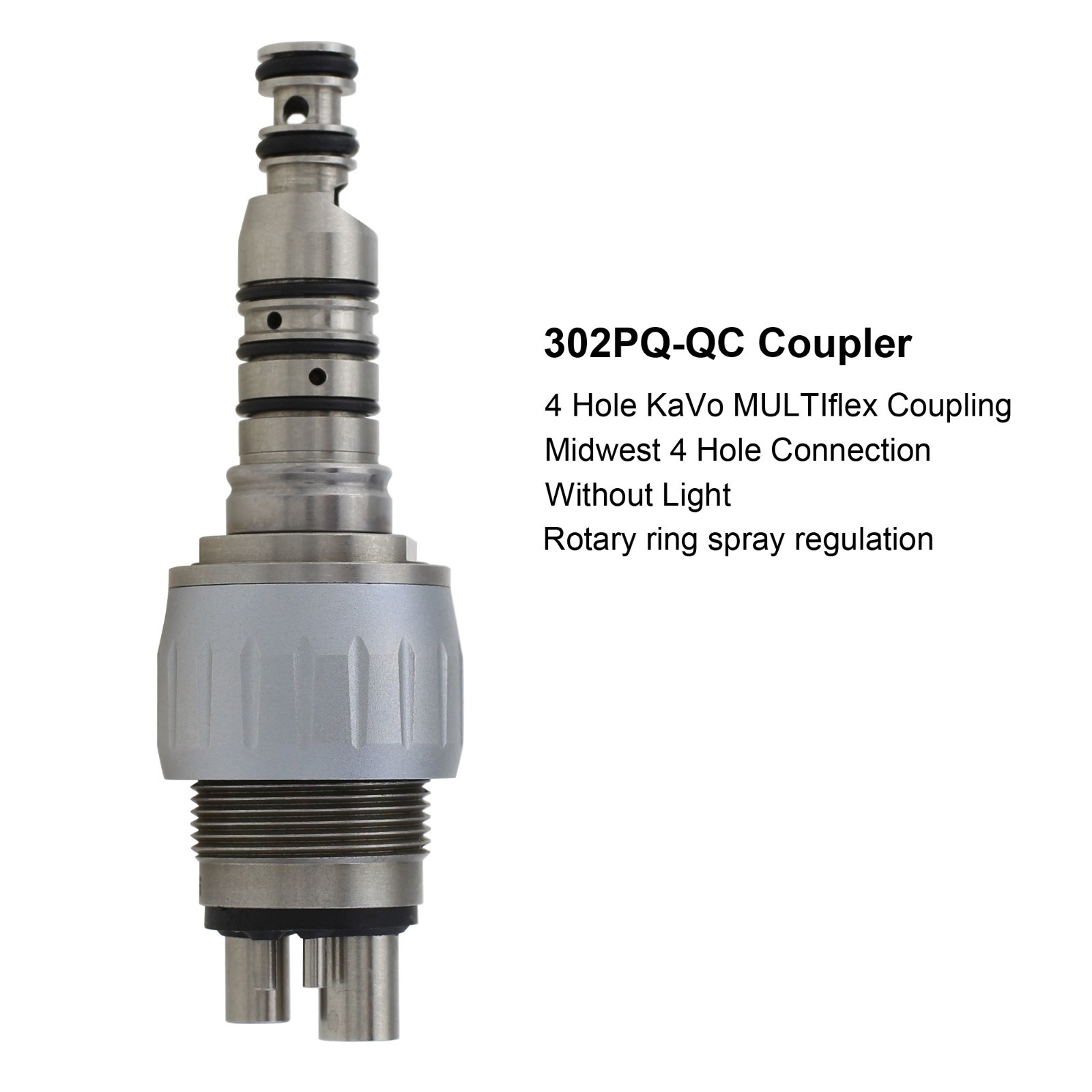 KAVO Multiflex Coupler Dental Fiber Optic LED Handpiece Coupling 4 Hole 6 Pin