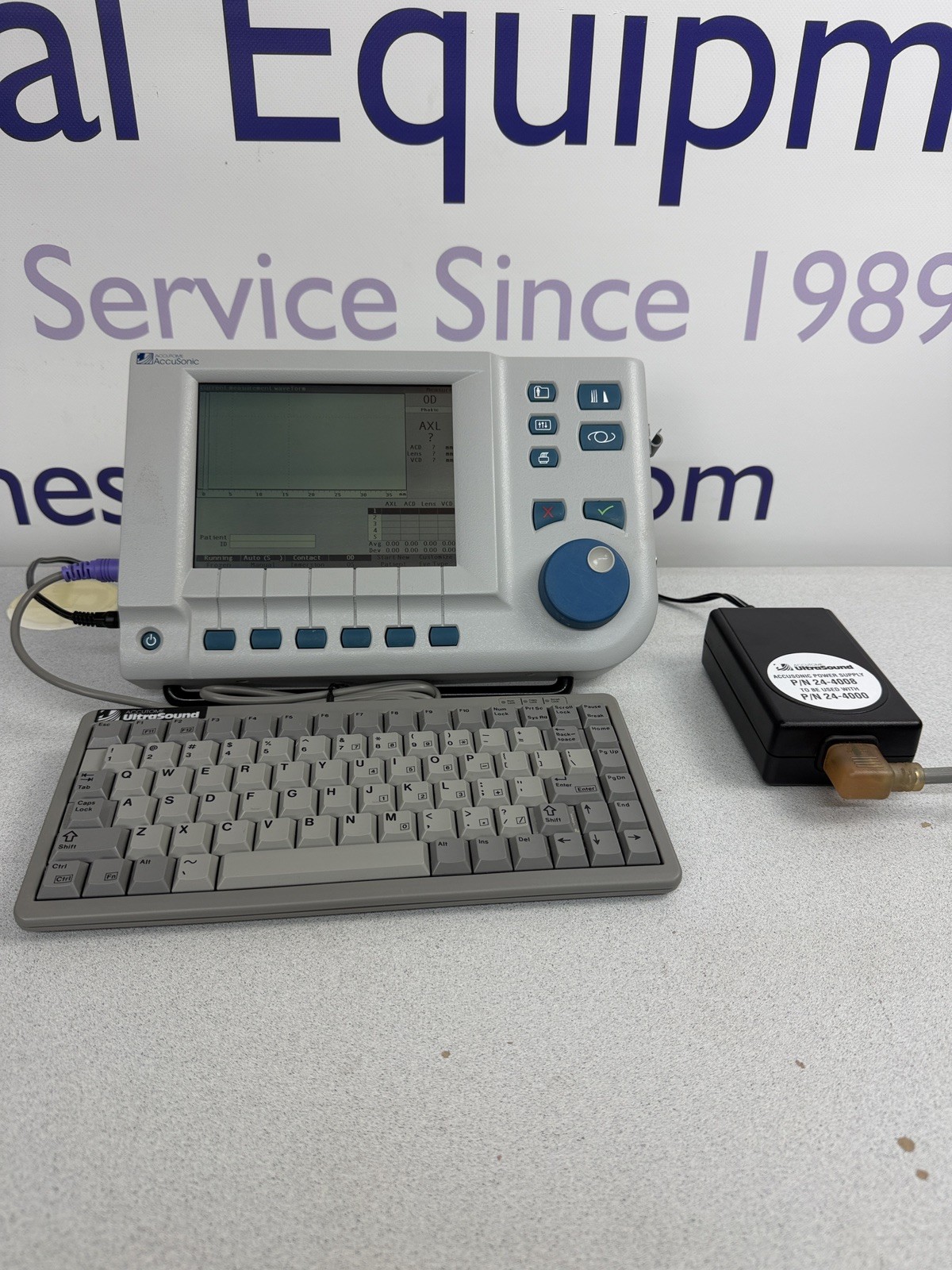 Accutome A-Scan Plus REF# 24-4000 A Scan Ophthalmic Ultrasound