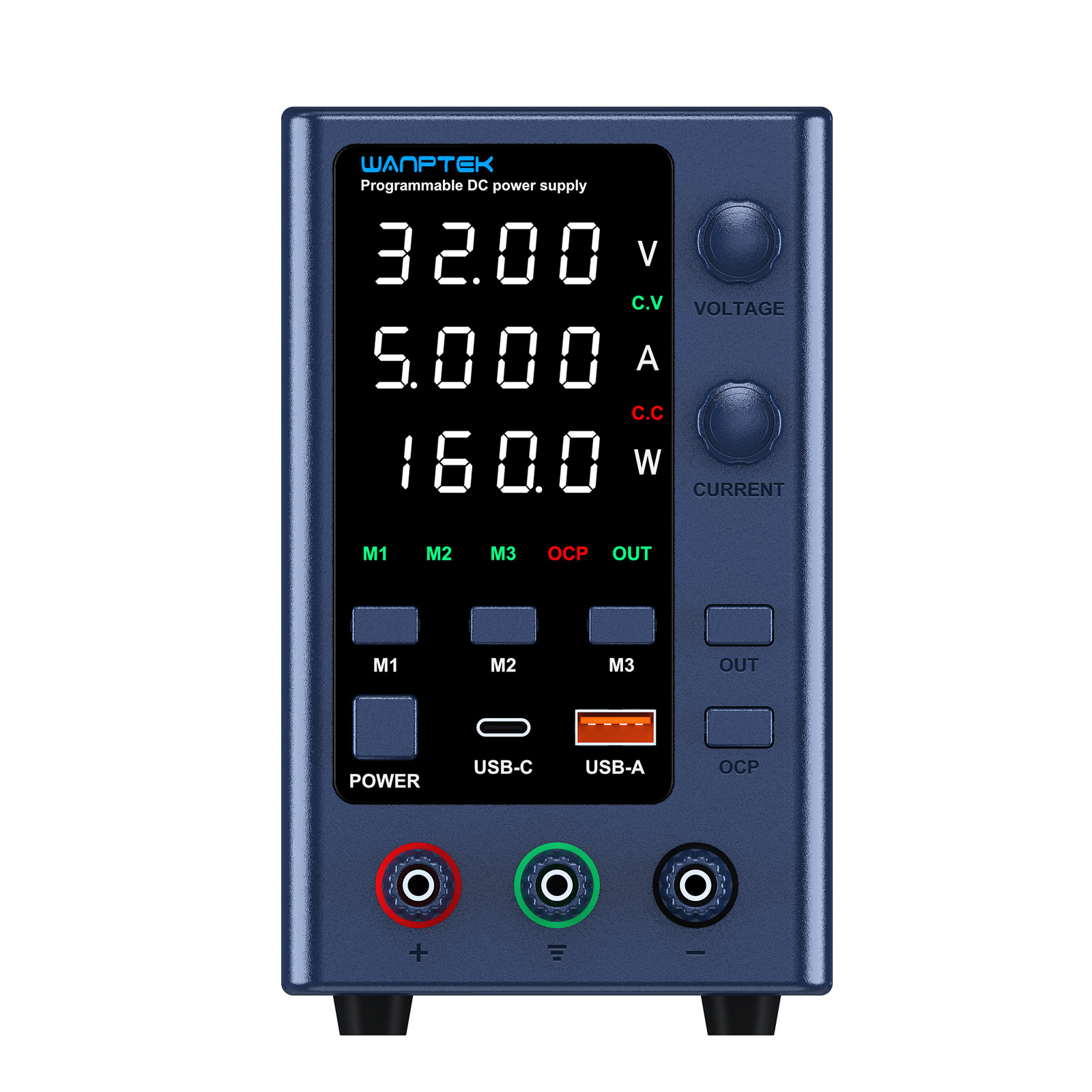 EPS 0-32V 10A Adjustable Lab DC Power Supply Variable Precision Internal Memorie