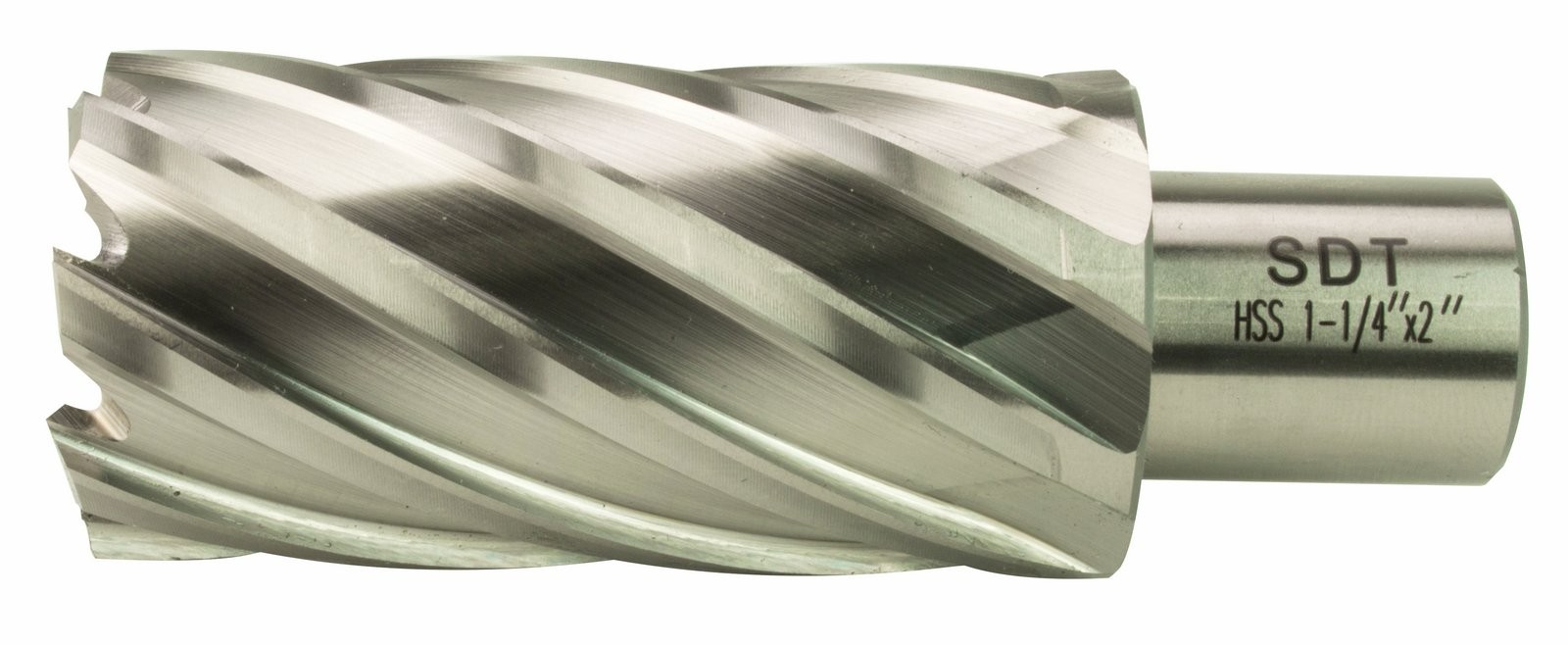 Steel Dragon Tools® 1-1/4″ x 2″ HSS Annular Cutter with 3/4″ Weldon Shank