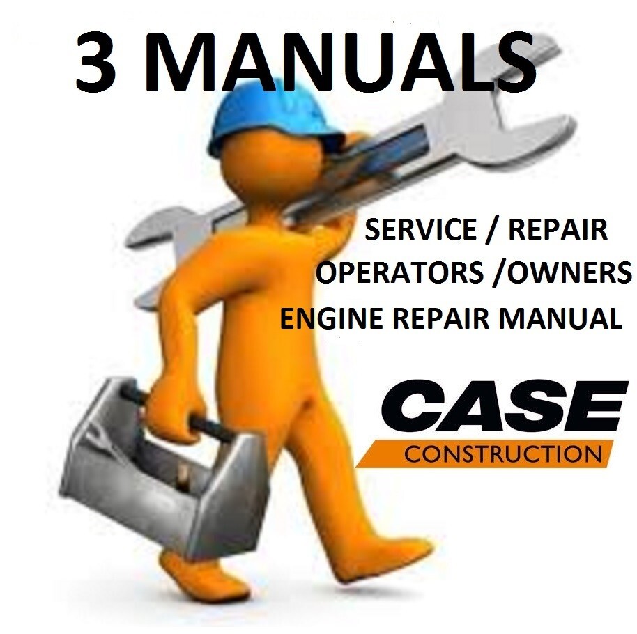 CASE TR270 SKID STEER MANUAL OPERATOR OWNERS SERVICE SHOP ENGINE REPAIR PDF USB