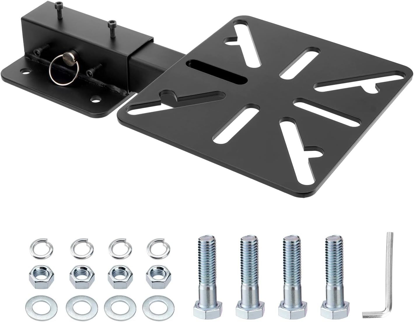 Hitch Winch Mount – Vise Mounting Plate for Truck Bed, Trailer, Hitch Mount