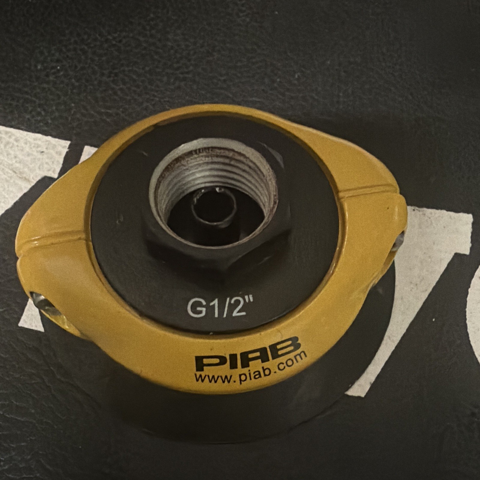 PIAB F75 Vacuum Pump Component G1/2 Threaded Connection (NEW-NO BAG)