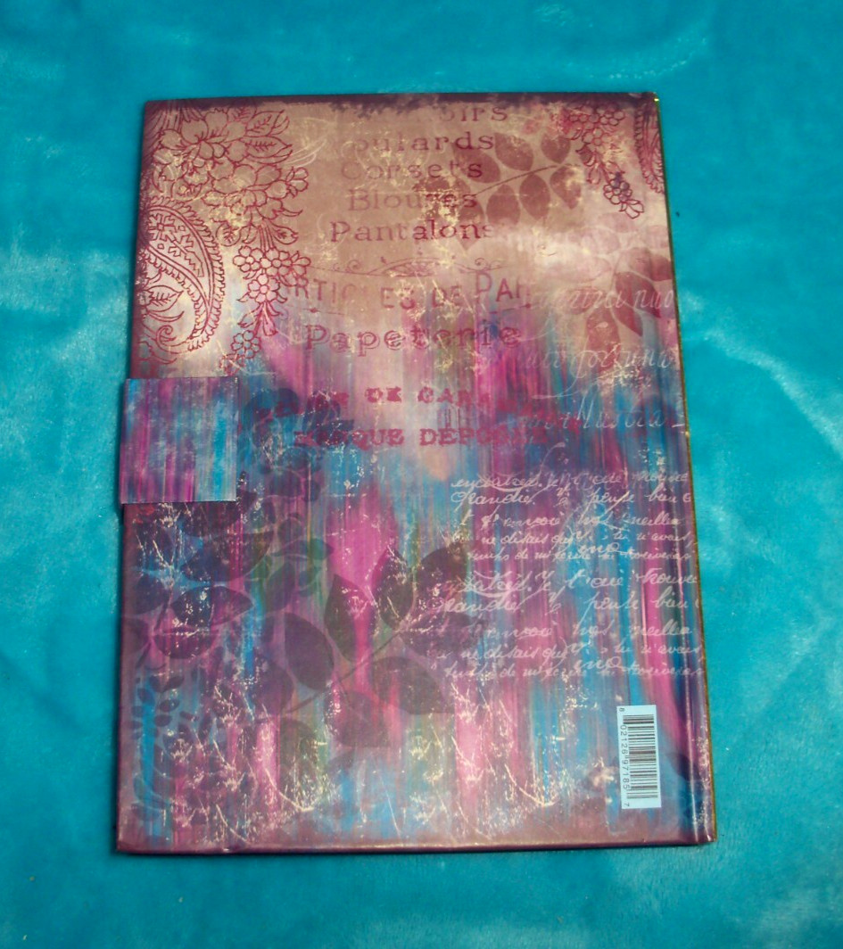 2 Journal / Diary (PAPER BLANKS Mahogany Gold) + (PUNCH STUDIO Purple Peacock)