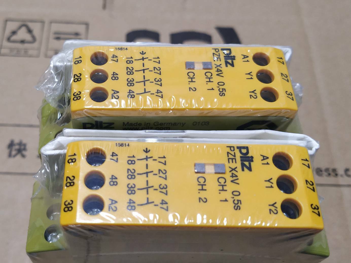 PILZ module 774580 PZE X4V 0,5/24VDC 4n/o fix NEW