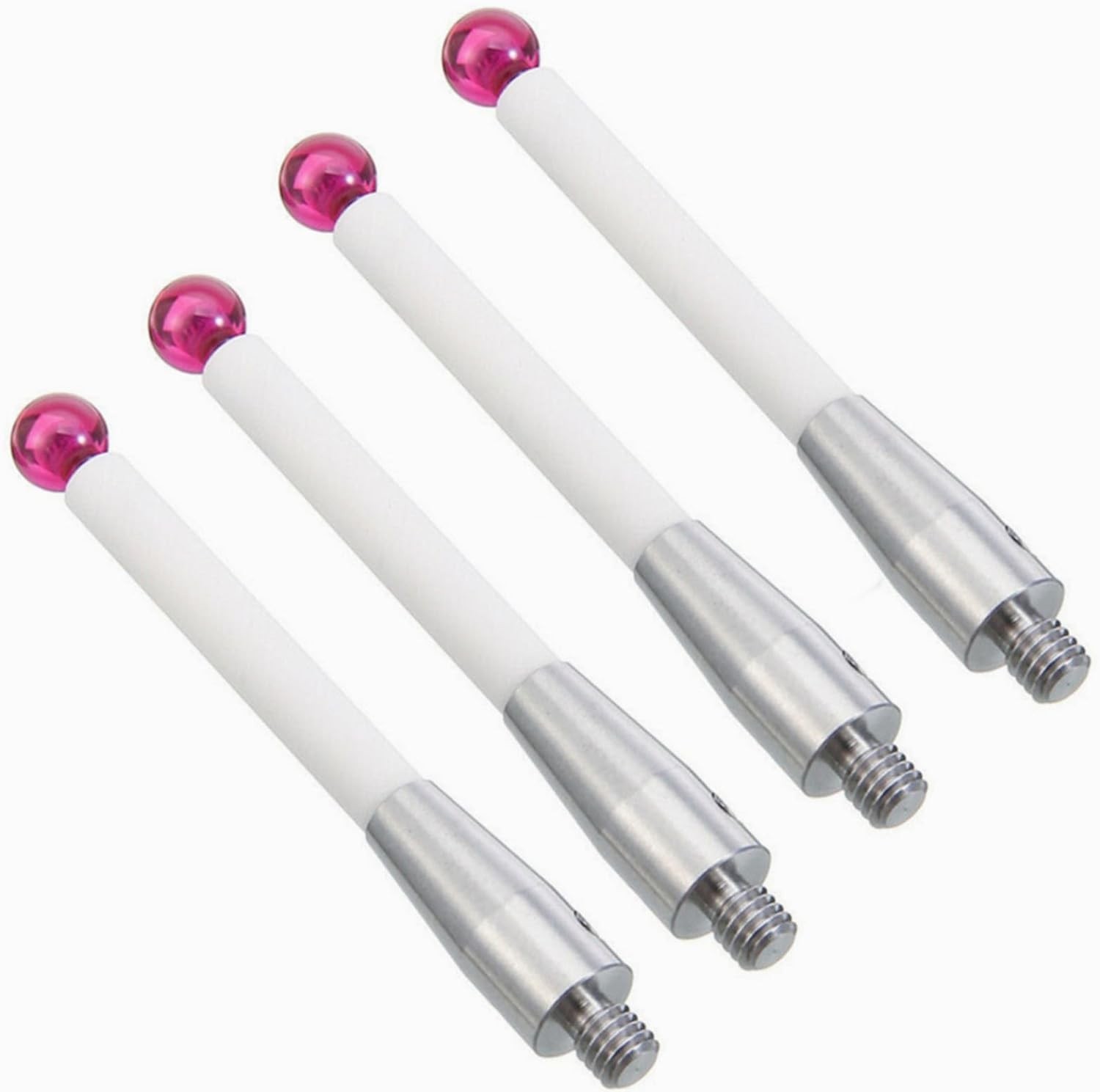 4Pcs For Renishaw A-5000-3709 CMM Probe Stylus 50mm-Ceramic Stem – 6mm Ball NEW