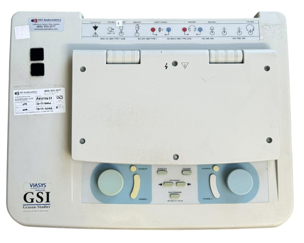 GSI Grason-Stadler GSI 61 Clinical Audiometer No Cable Cord