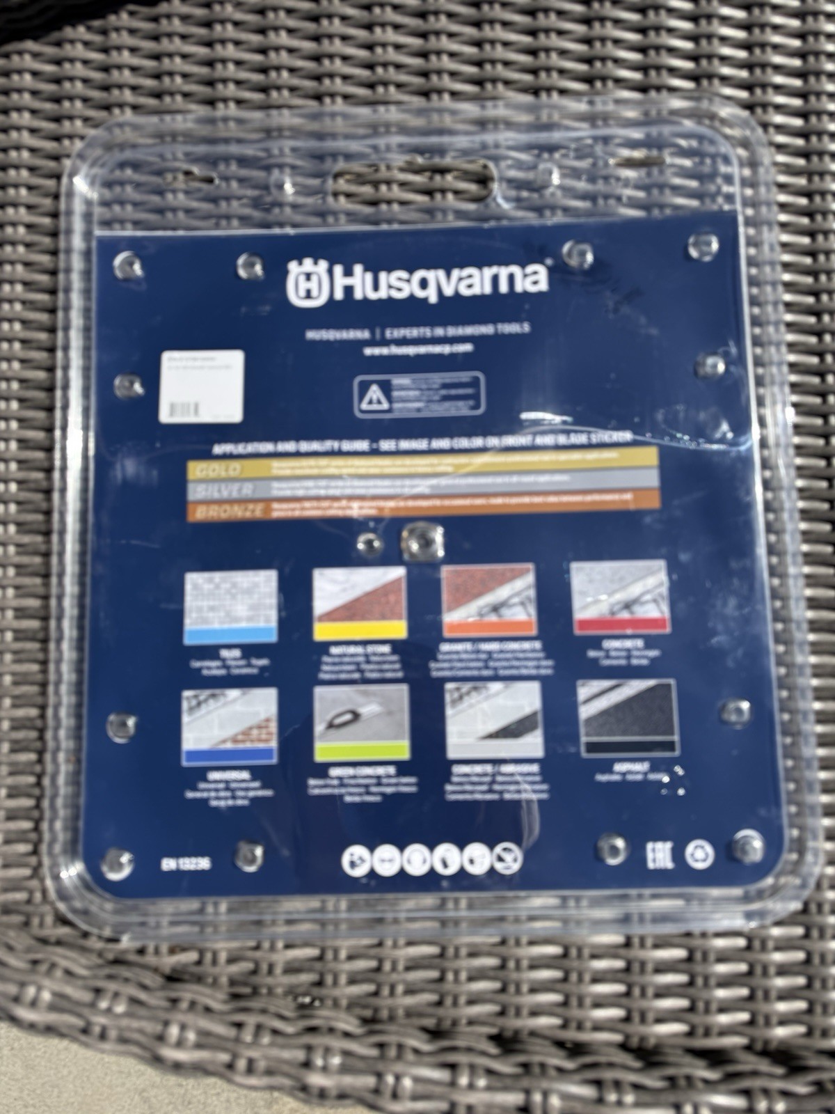 Husqvarna Tacti-Cut S50 Concrete Diamond Blade- 14″ w/ Universal Arbor