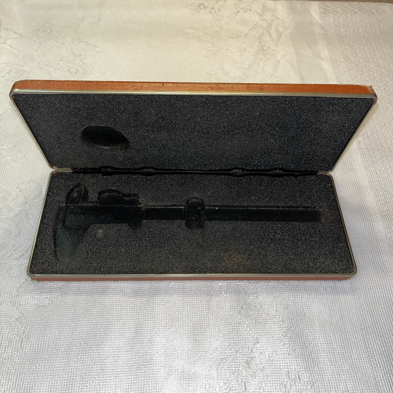 TESA Brown & Sharpe Dial Caliper Model 579-1 Made In Switzerland Missing Crystal