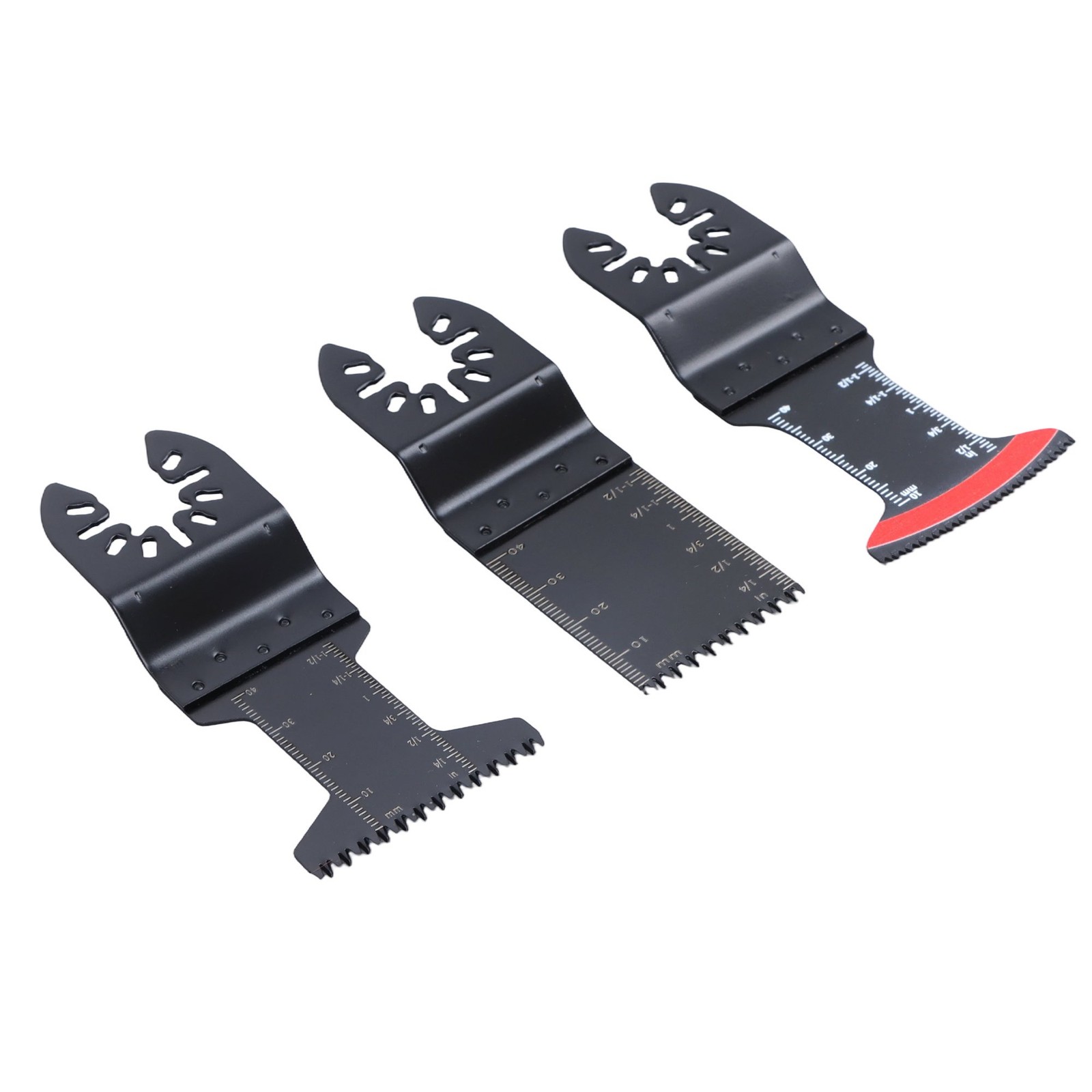 25-Piece Bi-Metal Multitool Blades Titanium Oscillating Tool Blades Kit