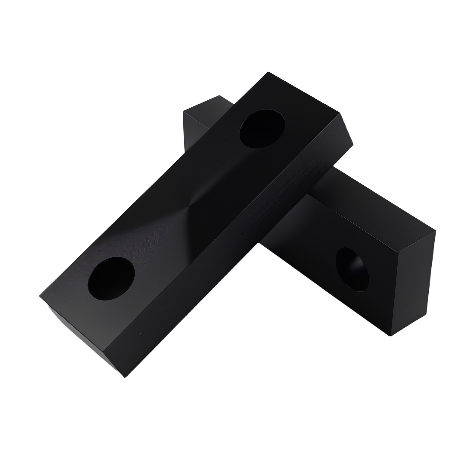 (10 PACK=20 Pieces) 6″x2″x1″ Machined Aluminum Soft Jaws Kurt 6″ Vise 6 x 2 x 1