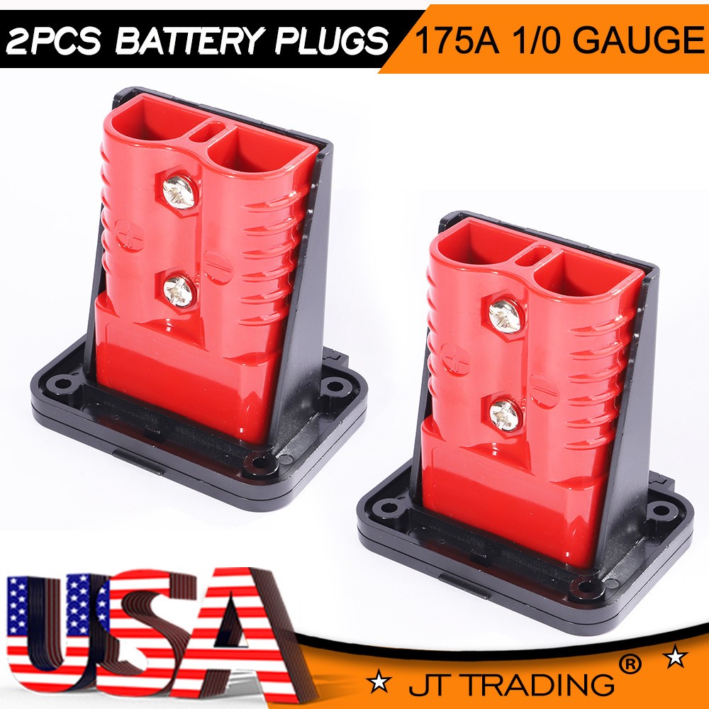 175A/50A Battery Quick Connect Wire Harness Plug Disconnect Winch Connector Kit