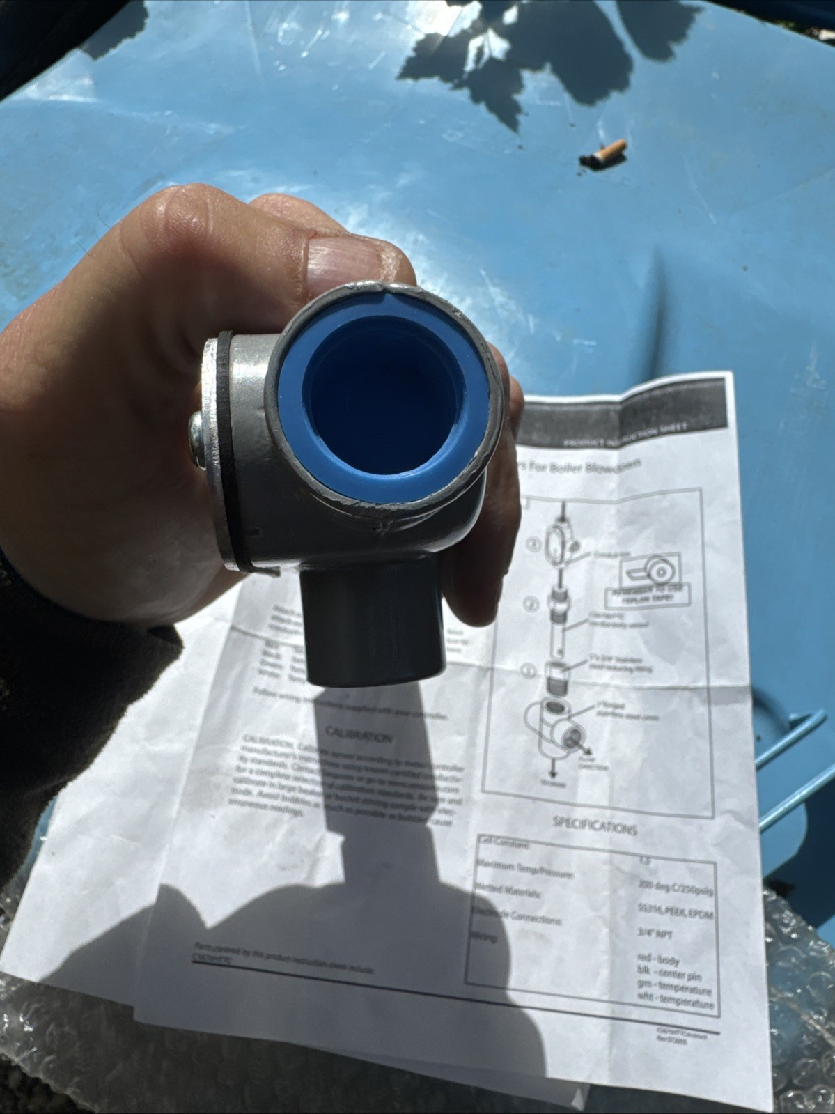 Sensorex Cs676httc -k=0.1/p1k Cs676 Conductivity Sensor