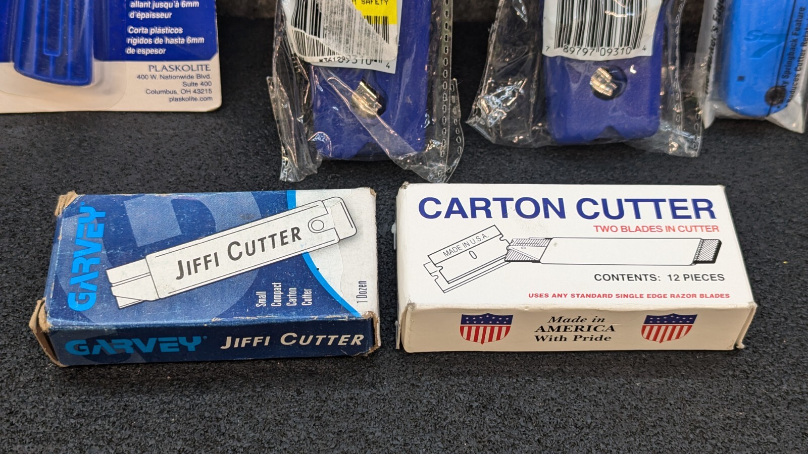 🔥Lot of New Box/Carton Cutters🔥 Lowes Easycut, S7 Safety Cutter, Box