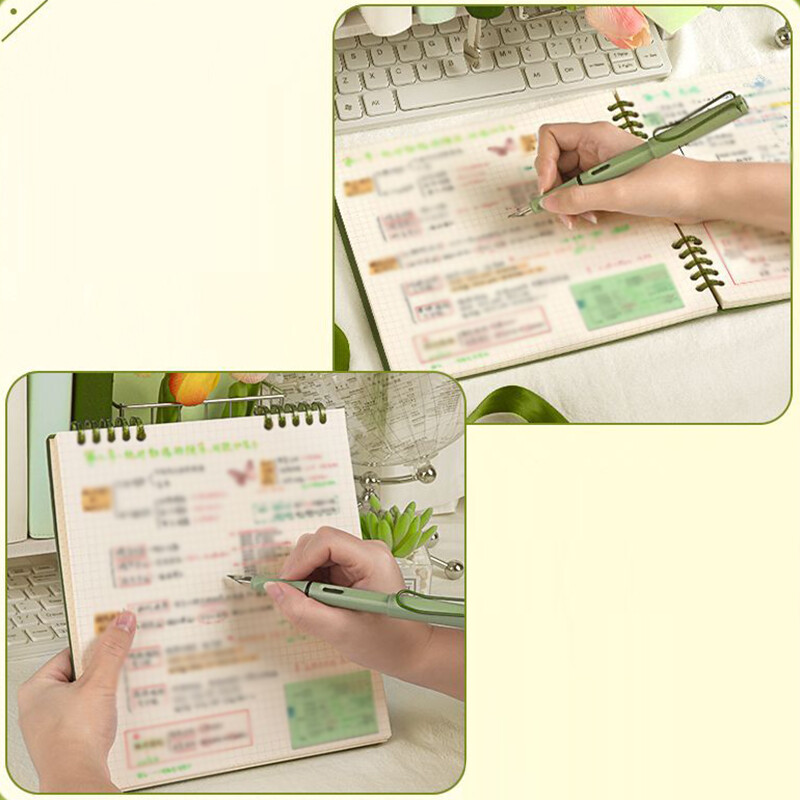Flip Notepad Grid Notebook Diary Notebook Sketch Book Stationery School Supplies