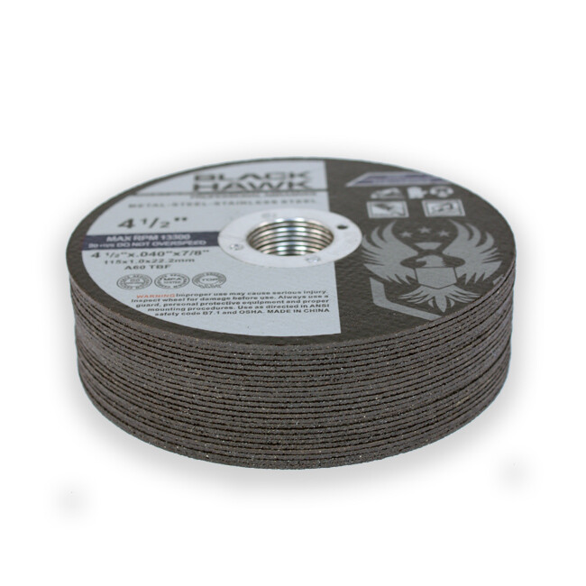100 Pack 4.5″x.040″x7/8″ Thin Cut off Disc Metal & Stainless Steel Cutting Wheel