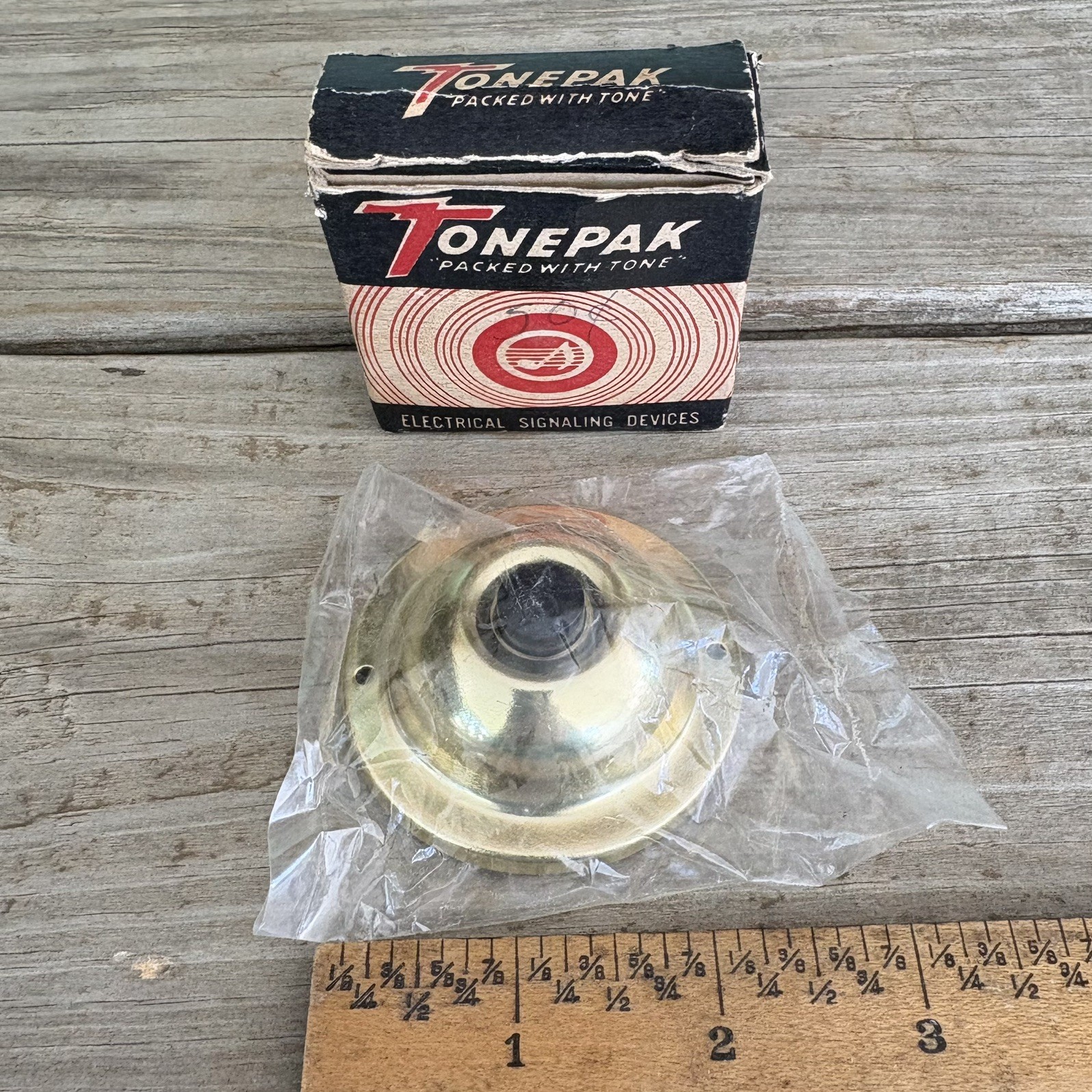 Lot of 4 Electrical Signaling Devices Tonepak, Edwards, unbranded, new old stock