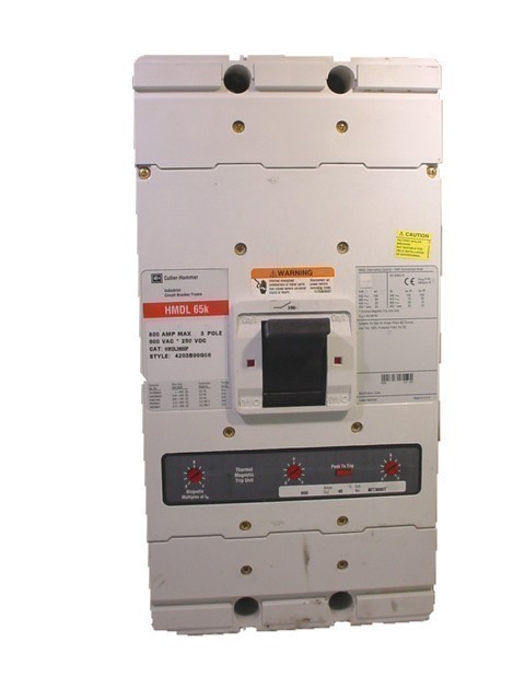 CUTLER HAMMER MD3800 U 800A 600V 3P USED