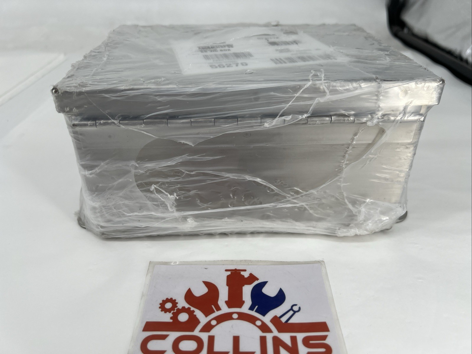 Nvent Hoffman A8064CHNFSS, SS JIC BOX, Type 4X, 8x6x4, Stainless 304, NEMA 3RX