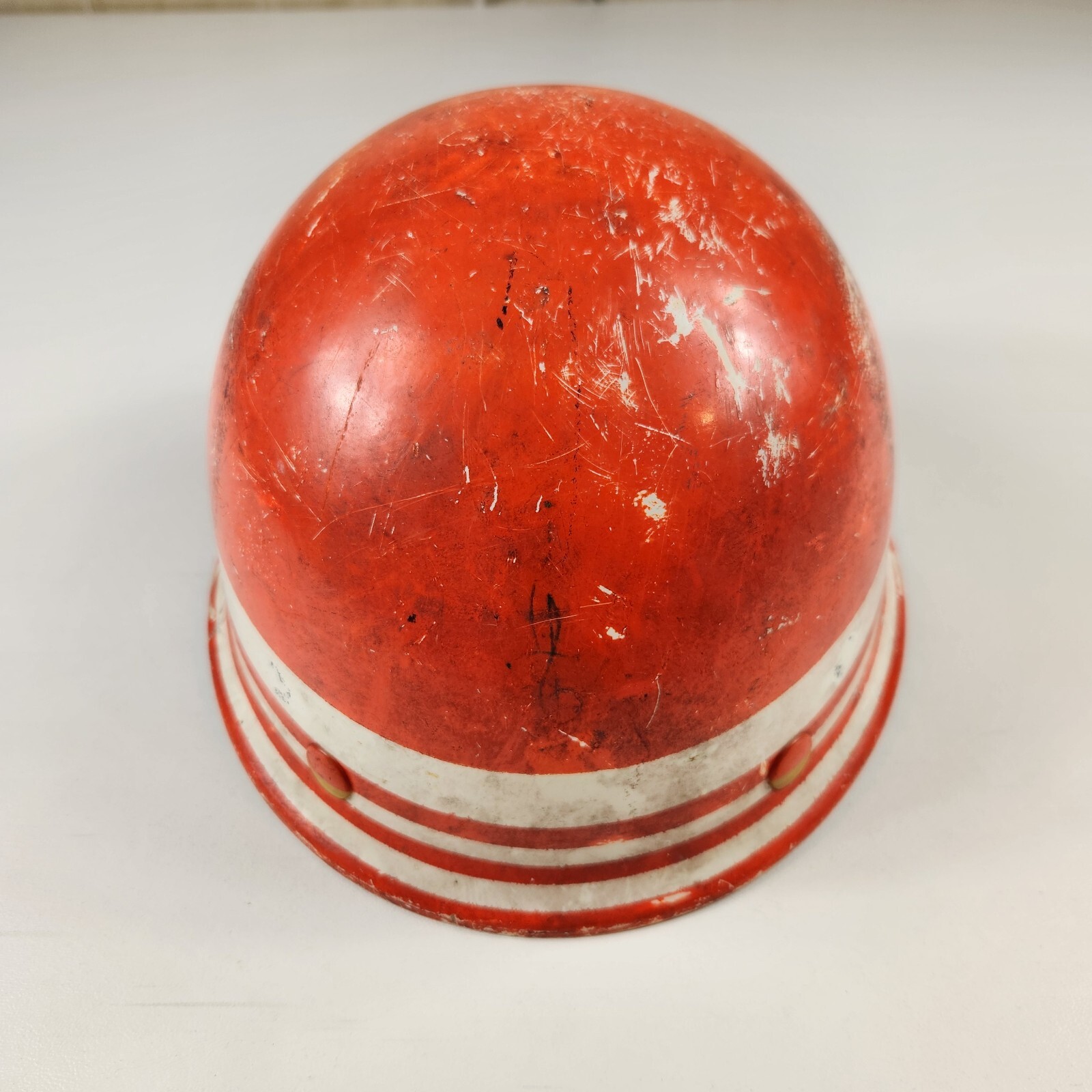 Rouge Steel Ford Motor Company Superglas Hardhat Hard Hat Fibre Metal Vintage