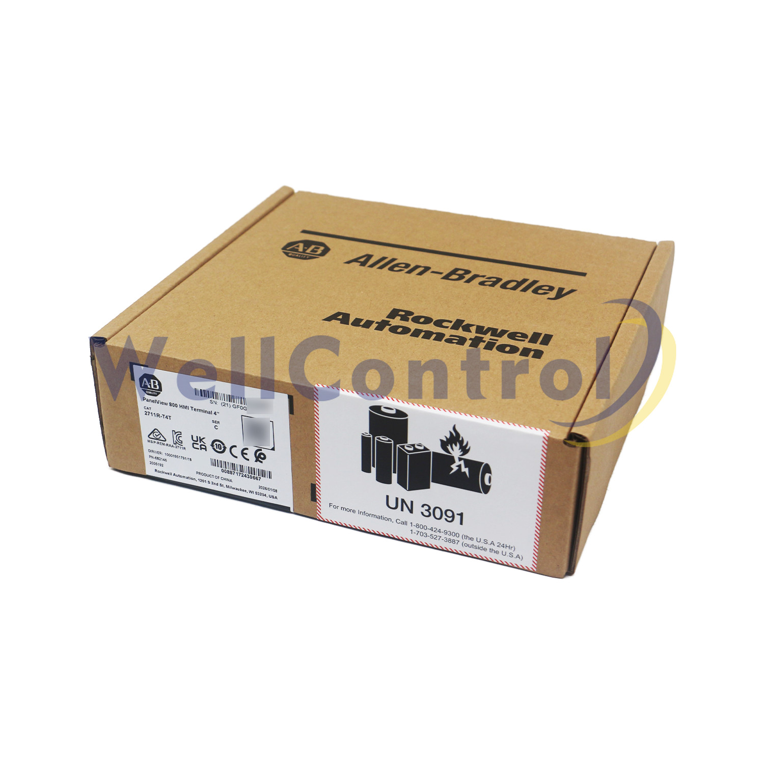 2025-2026 New Allen-Bradley 2711R-T4T PANELVIEW 800 4.3-INCH HMI TERMINAL