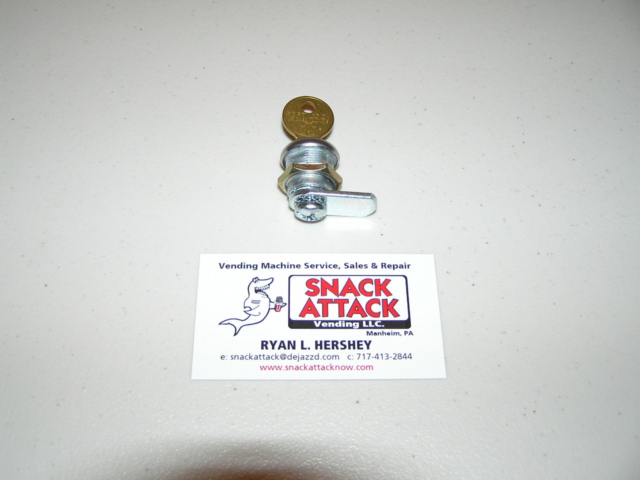 ANTARES COFFEE INN’S BILL CHANGER CM-100 & CM-222 PK630 LOCK & (2) KEYS