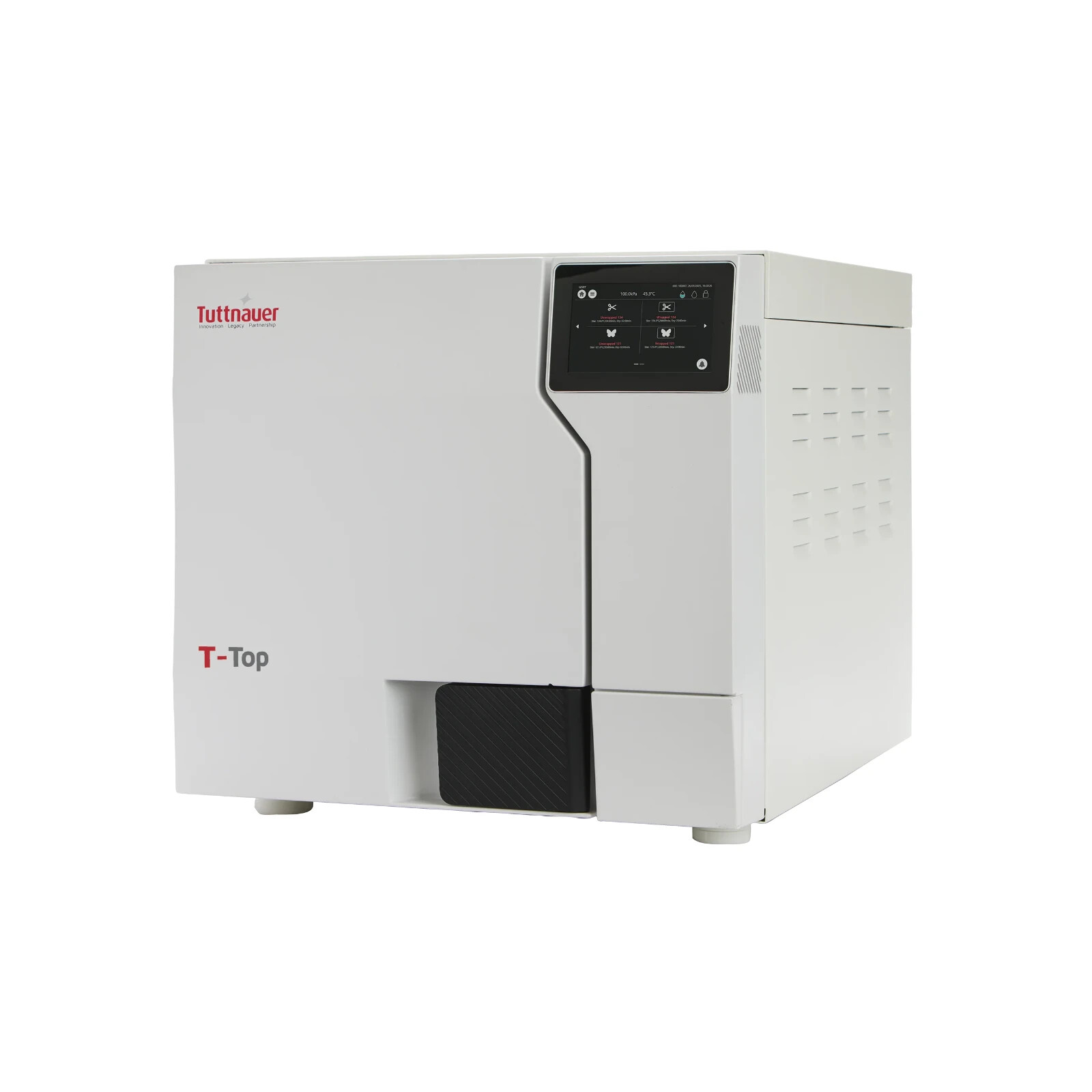 Tuttnauer T-TOP 10S 110V CLASS S – FULLY AUTOMATIC AUTOCLAVE 10″ X 18″ Chamber