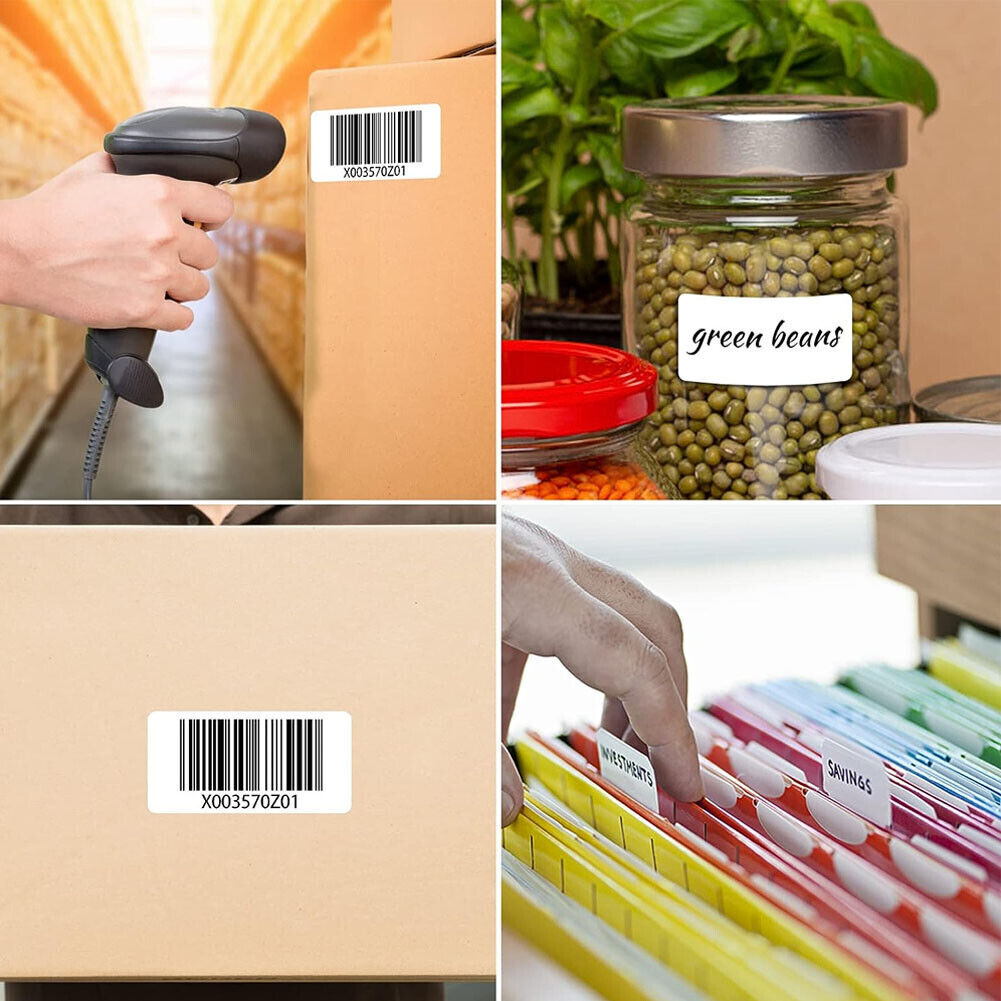 4”x2” Direct Thermal Shipping Labels 750 Labels/Roll For Zebra & Rollo Amazon