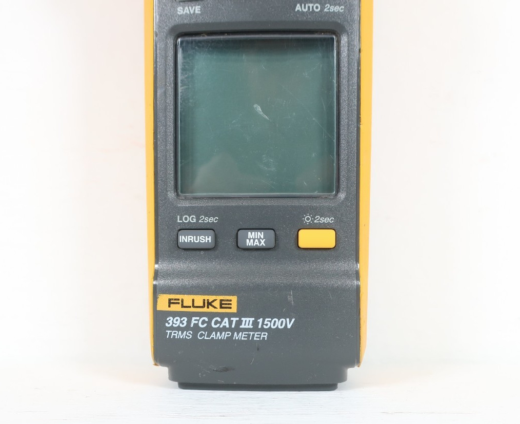 Fluke 393 FC True-RMS Clamp Meter CAT III 1500V w/ Test Leads & Accessories