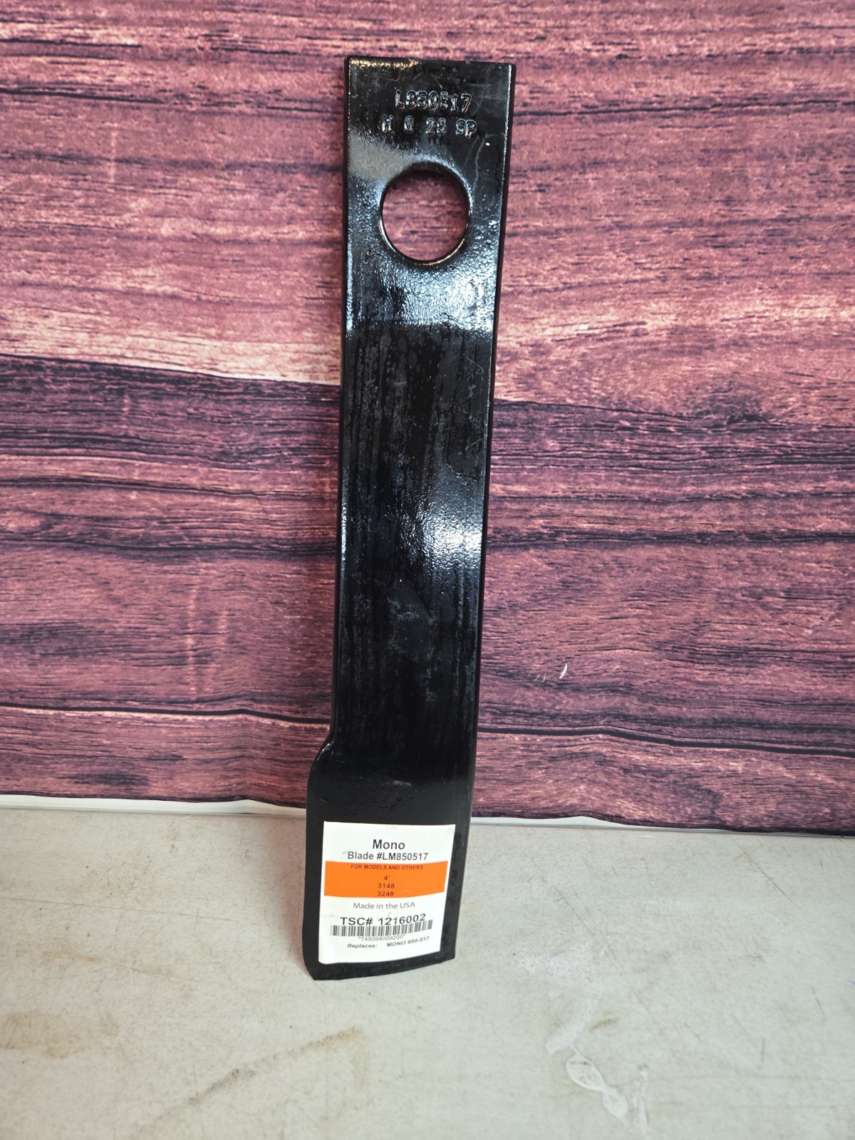 4 ft. Mono Rotary Cutter Mower Blade #LM850517