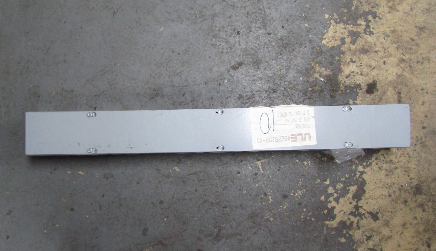 🙌 NEW MILBANK GRAY 4″ X 36″ X 4″ SCREW COVER LAY-IN WIREWAY MIL4436-GSC1