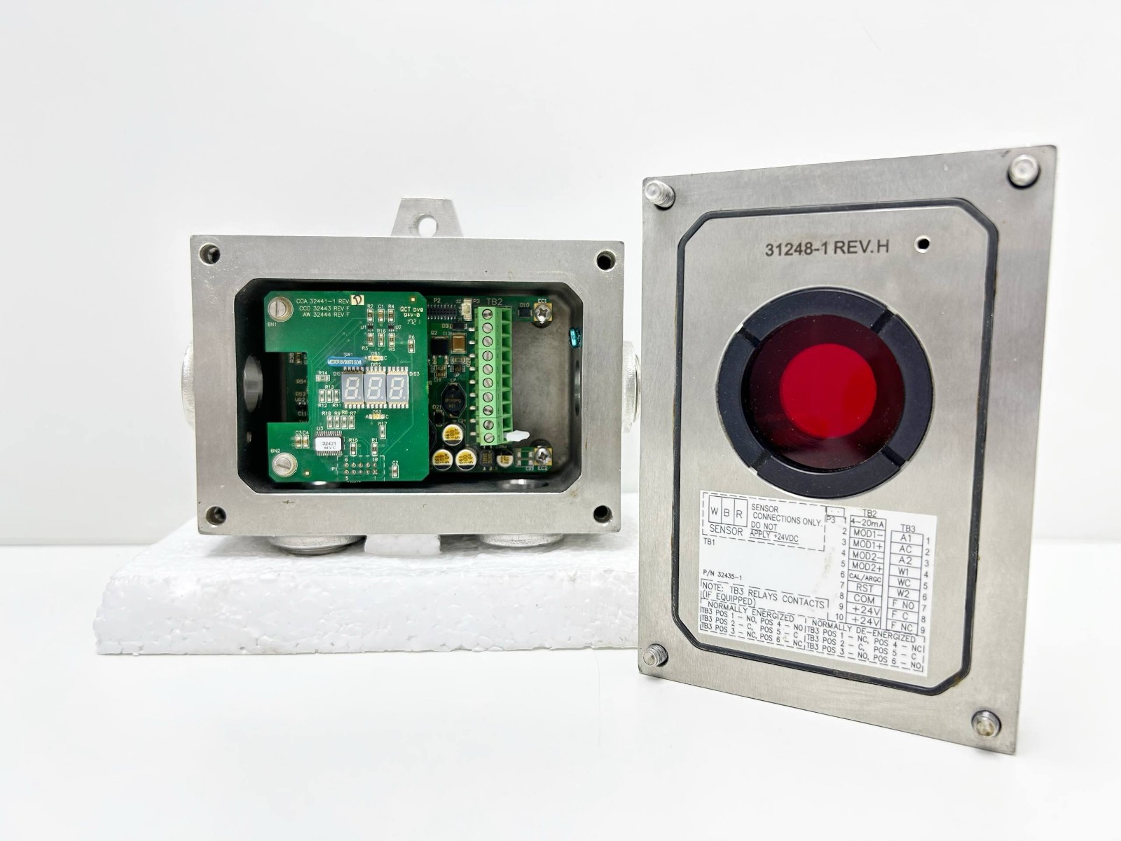 General Monitors S4000CH Combustible Gas Sensor 32425, V#1344 (TESTED)